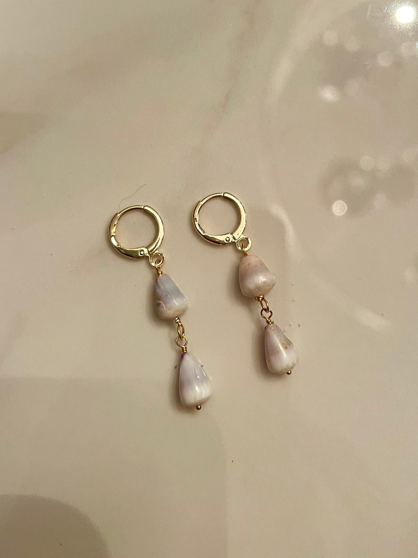 Baby Shell Dangles