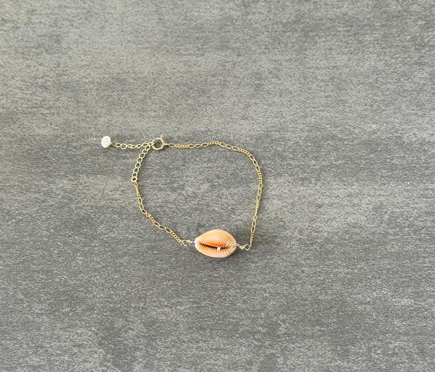 Honey Cowrie Bracelet