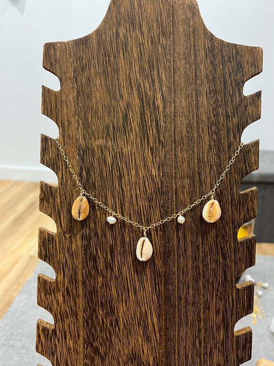 Honey Cowrie Charm