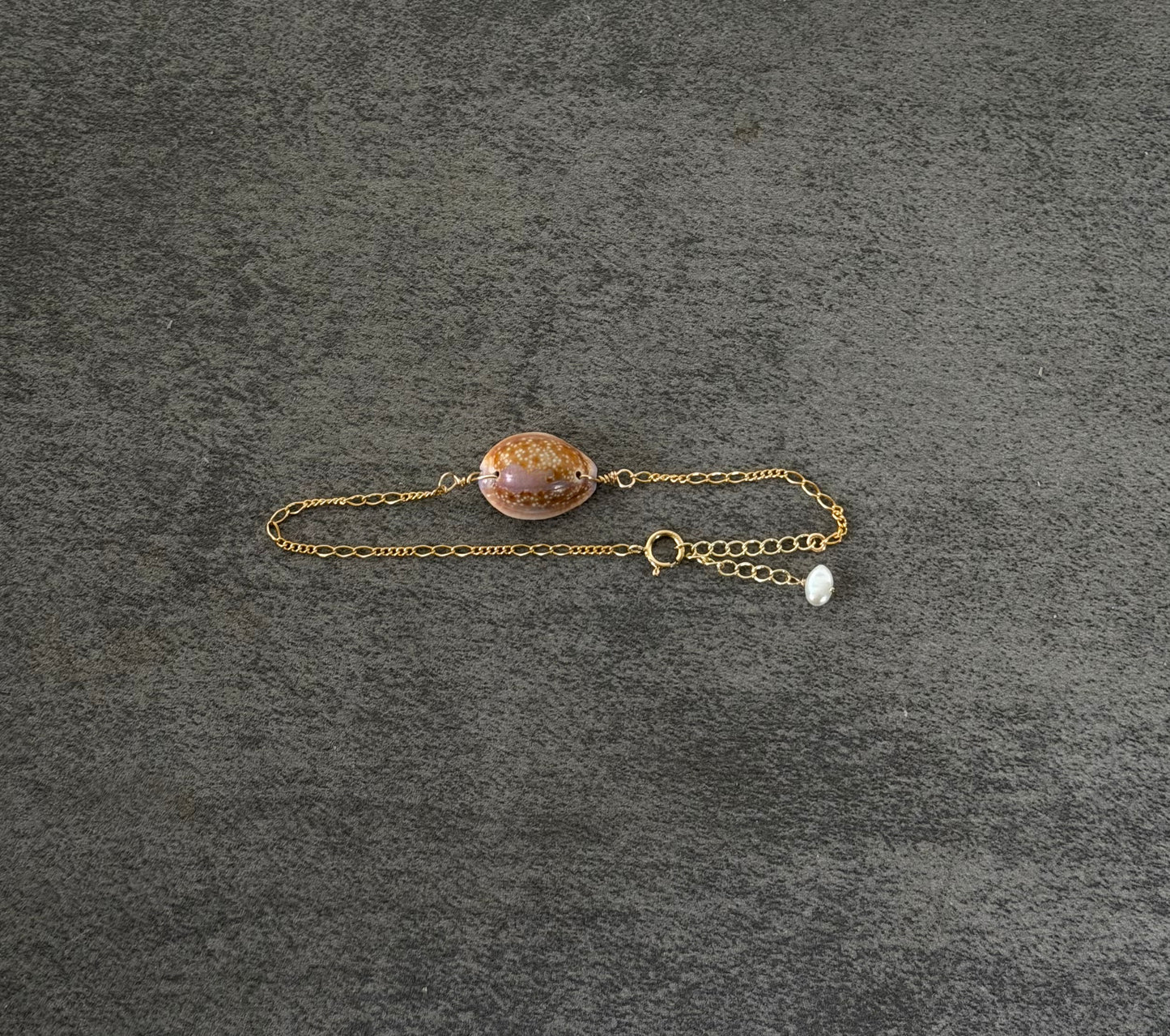 Honey Cowrie Bracelet